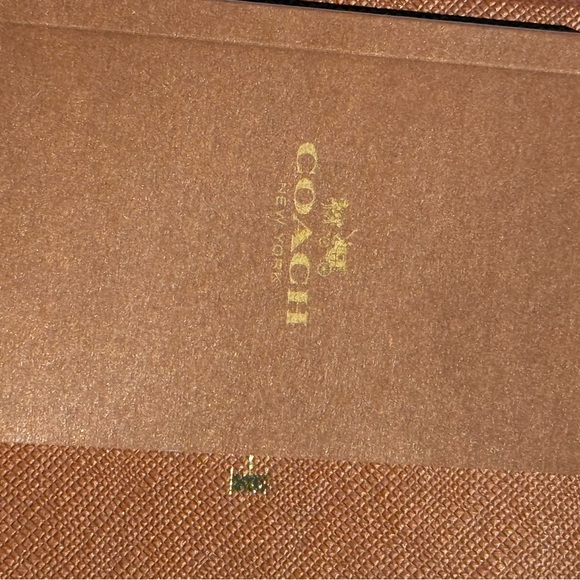 Coach Gold Rectangular Face Watch - Picture 4 of 7